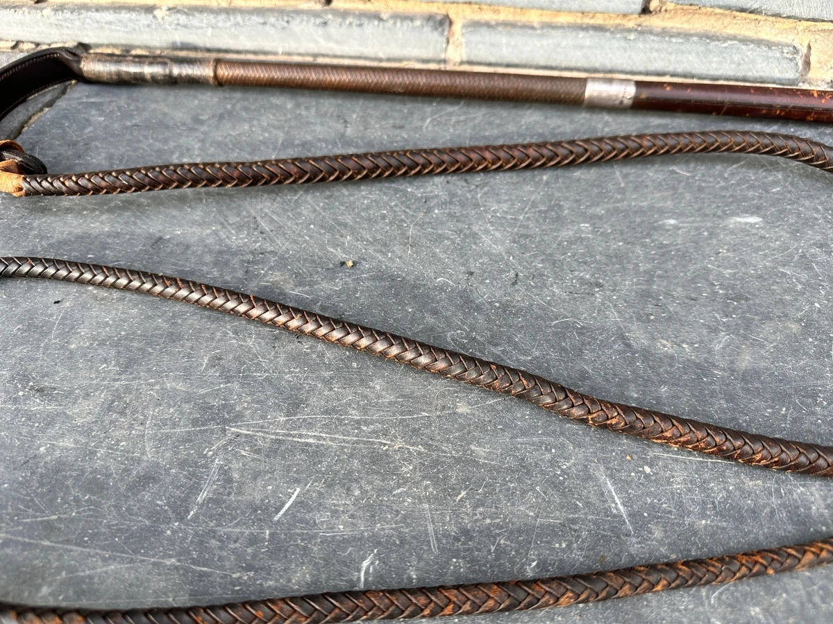 Vintage Gents Swaine, Adney & Brigg Complete Hunt Whip | eBay