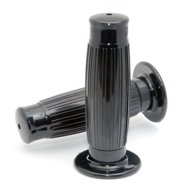 Barrel Style Griffe schwarz, 25,4 mm für Harley und Chopper, 1'' Grips black
