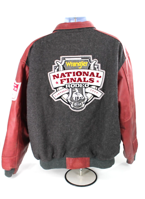 NFR 2009 National Finals Rodeo Contestant Jacket Las Vegas Leather 