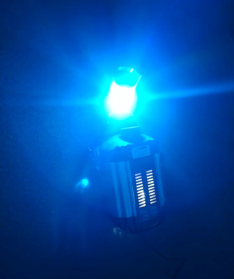 Spacecraft Spinning Mirror Effects Light
