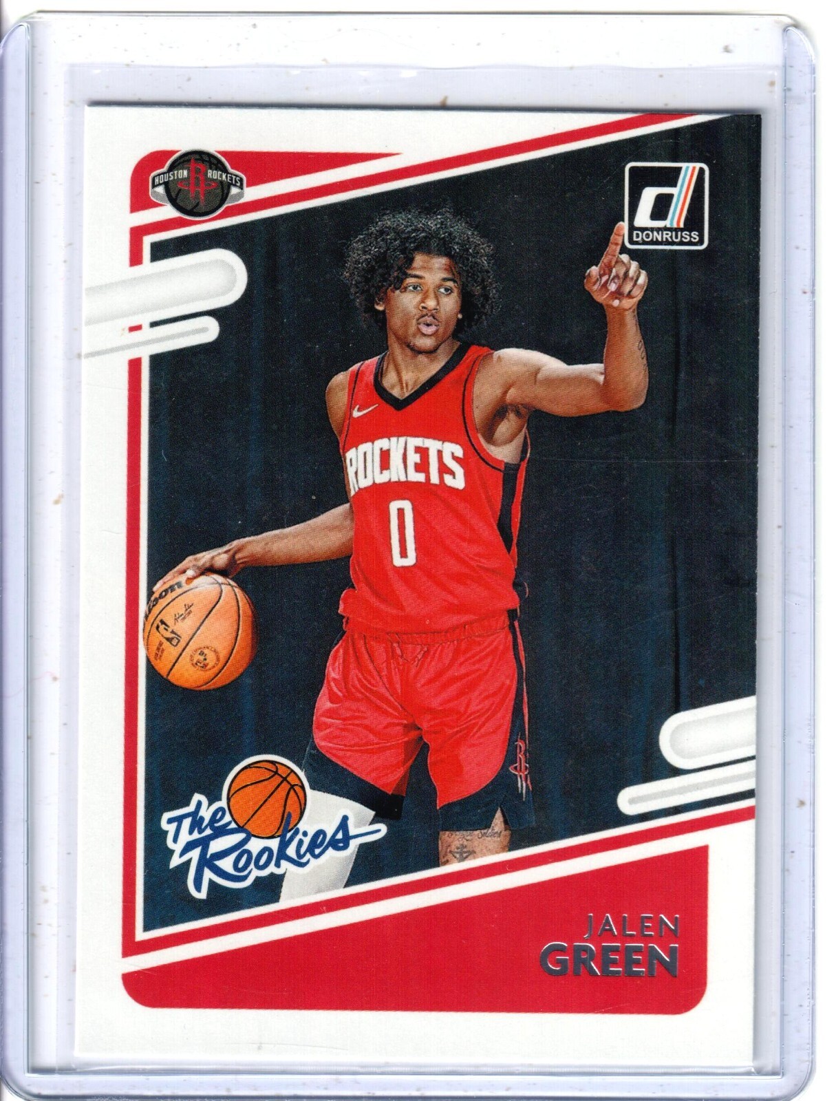 2021-22 Panini Donruss Jalen Green The Rookies Rookie RC