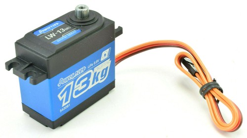 Servo de dirección digital estándar impermeable de alto par Power HD LW-13MG - Imagen 2 de 3
