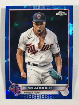 2022 Topps Chrome Update Series Sapphire Edition - Chris Archer