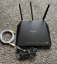 Netgear Nighthawk R7300 AC1900 Wireless WiFi Router TESTED and Working!