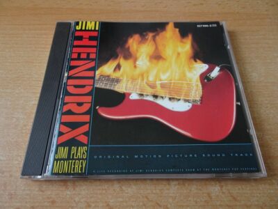 CD Jimi Hendrix - Jimi Plays Monterey - 1986 - 9 Songs 