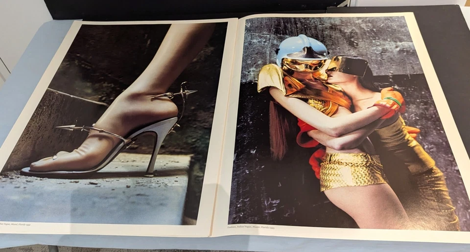 Helmut Newton Taschen promo book Sumo Book 1999 - 50cm x 70cm - original .. RARE - Image 3 of 4
