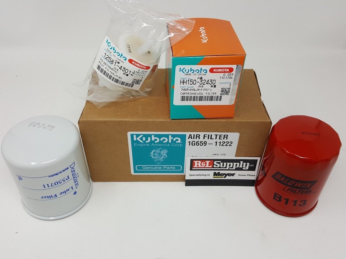 Oil Filter HH1J0-32430 For Kubota – CMP Brand, 1-Year Warranty