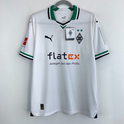 Borussia Mönchengladbach 2023/2024 Puma Home Football Shirt Soccer