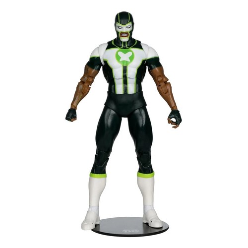 Green Lantern Simon Baz Edición Platino DC McFarlane Edición Coleccionista Persecución - Imagen 4 de 5