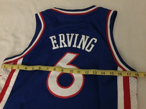 Philadelphia 76ers Julius Erving Jersey NBA Adidas Basketball Youth Large L - Picture 7 of 8
