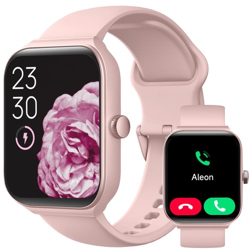 1.95'' Smart Watch for Women/Men, Fitness Tracker with Answer/Make Calls IOS