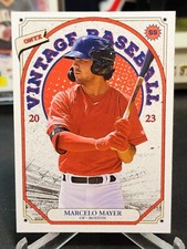 2023 Onyx Vintage Baseball Base #OV-MM Marcelo Mayer - Boston