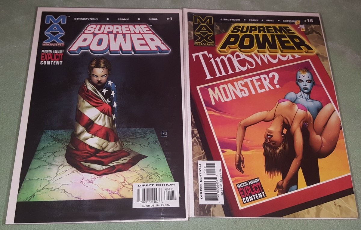 SUPREME POWER #1, 3, 12, 16, 17, 18, (2003 Marvel Max) | eBay