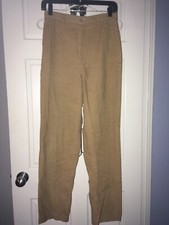 Vintage 1980s Lands' End tan corduroy pants, size 6