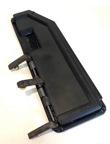 R230 cover right flap leather black - Picture 2 of 2