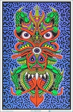Angel Of Death Chris Dyer Blacklight Poster 23 x 35
