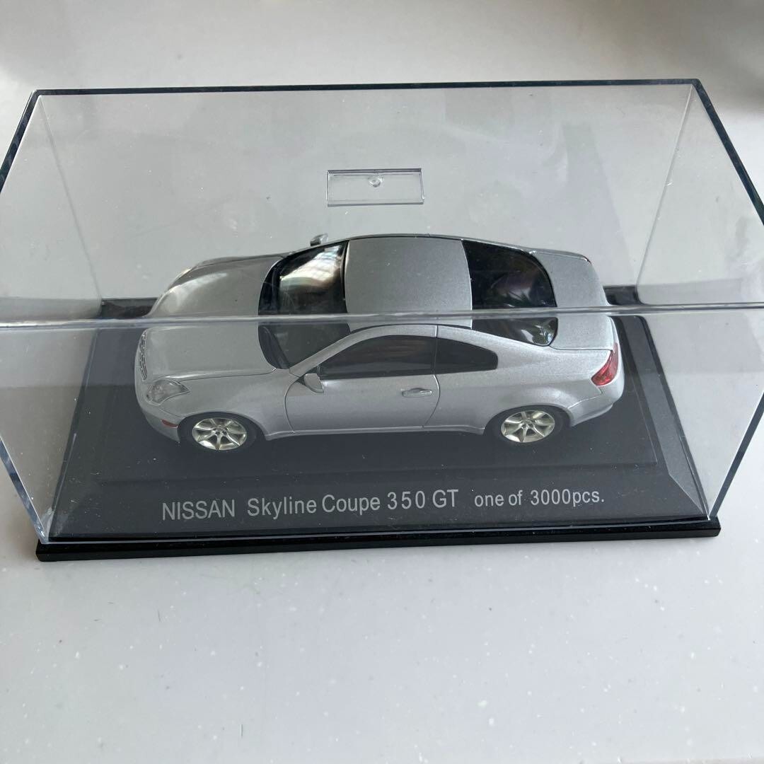1/43 EBBRO Nissan Skyline Coupe 350GT Silver Metallic w/ Box