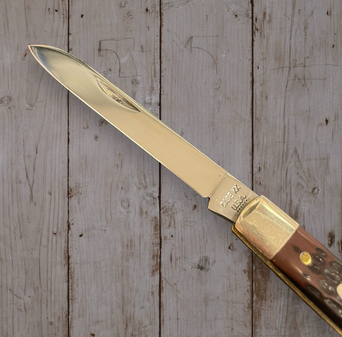 Vintage Doctor's Case XX 6185 Six Dot Folding Pocketknife Delrin