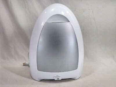 Eye Vac Home Touchless Vacuum Automatic Sensor Dustpan White Silver EVH - Works!
