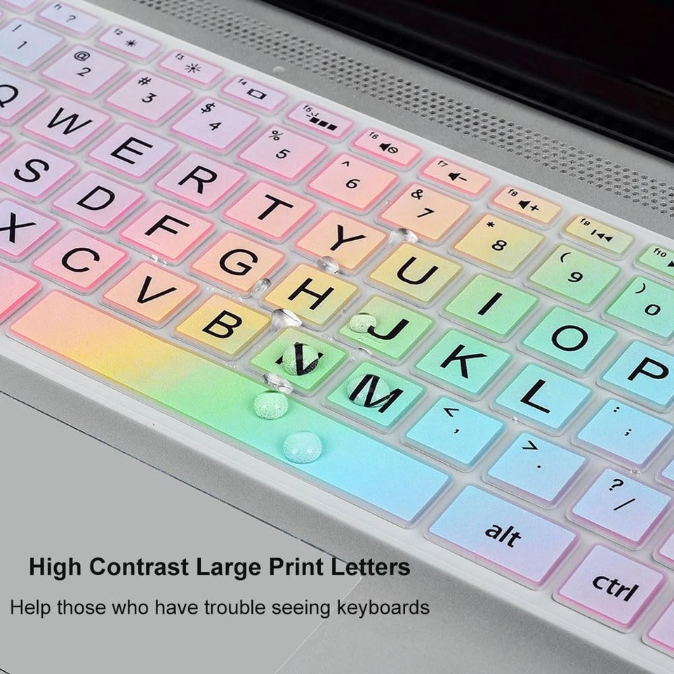 Keyboard Cover for HP Pavilion X360 14" & HP Laptop 14 14-Dq 14-Fq 14-Dk 14M-Dh - Image 4 of 4