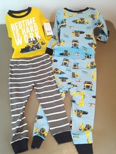 Carters NWT Boy 18 Months 4-Piece Construction Snug Fit Cotton PJs Multicolored 