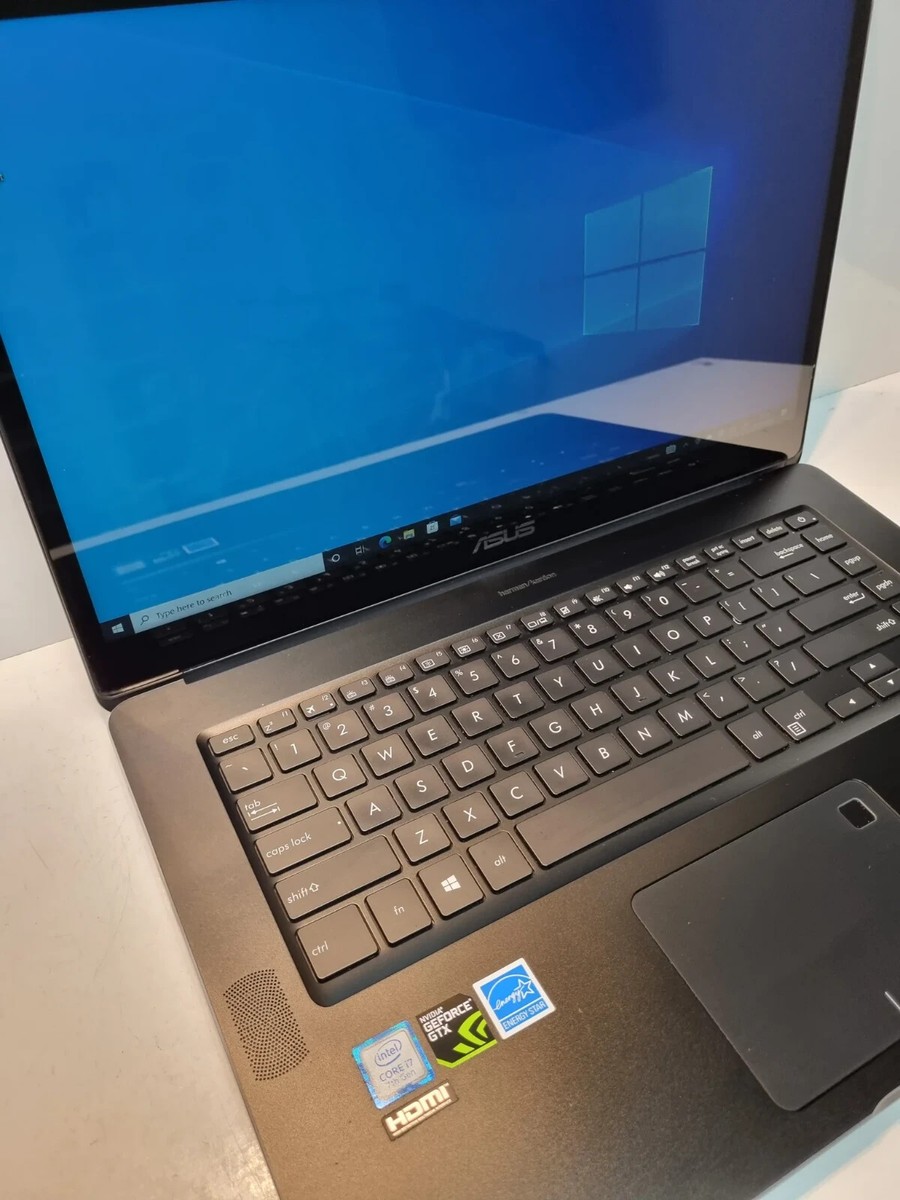 Asus Zenbook Pro i7-7700HQ GTX 1050Ti 16GB 512GB SSD Touchscreen