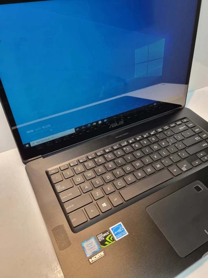 Asus Zenbook Pro i7-7700HQ GTX 1050Ti 16GB 512GB SSD Touchscreen Gaming Laptop - Image 2 of 3