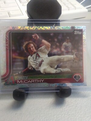 2025 Topps Series 1 #243 Sand Glitter Jake McCarthy -Arizona Diamondbacks-
