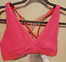 Fabletics Sports Bra Size Small Pink Low Support Athleisure