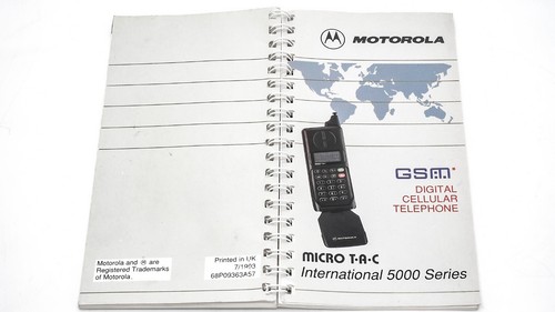 Motorola MicroTAC International 5200 With Very Rare Box Mobile GSM Phone 1994 UK - Picture 17 of 22