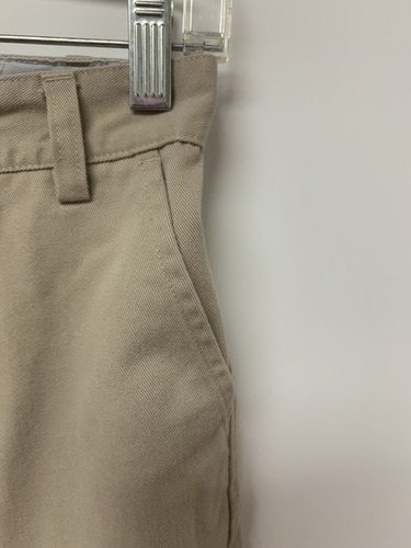 French Toast Official School Wear Khaki Stretch Waist Pants-Size 4 - Picture 7 of 9