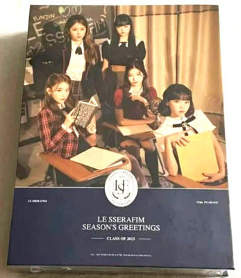 LE SSERAFIM 2023 Season's Greetings CLASS OF 2023 Full Set New
