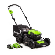 GreenWorks 2516302 Walk-Behind Lawn Mower - Green