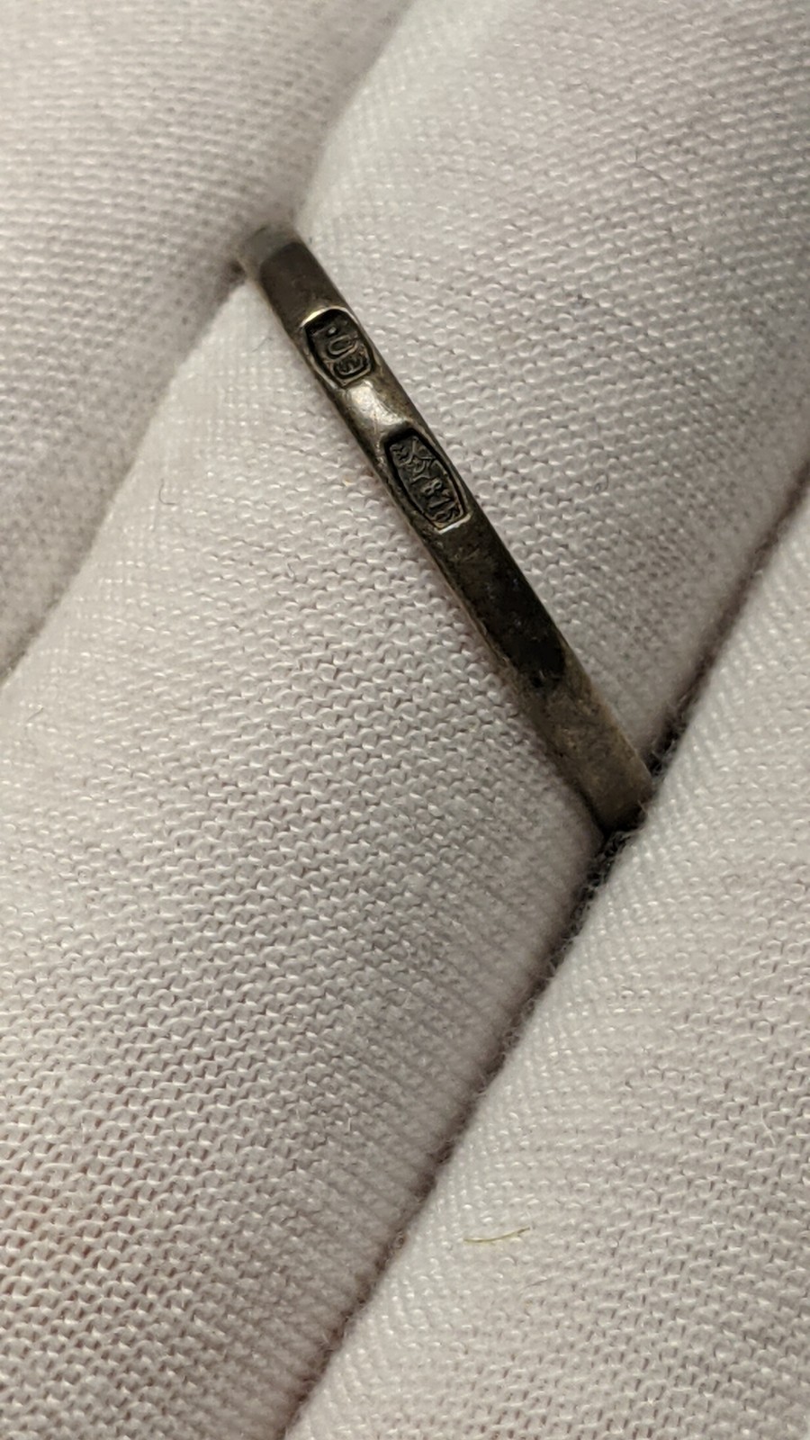 Vintage Soviet Ring with Large Ruby Corundum, Sil… - image 9