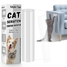118x8.2 Inch Door Protector Cat Scratching Clear Anti Dog Single Adhesive