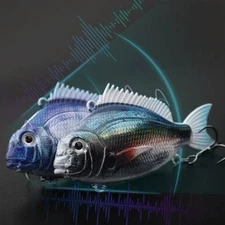 VIB 3D Lures for Sea Fishing Dynamic Swimbait Sinking Soft Baits 12 5g 25g