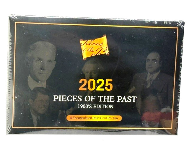 2025 PIECES OF THE PAST  1900'S  EDITION 1 FACTORY SEALED BOX AMAZING !! S7
