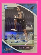 2020 Panini Absolute - Rookie Jeremy Chinn #156 Signatures /149 (AU, RC)