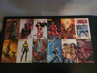 2001 MARVEL MASTERPRINTS SET 2 COMPLETE OVERSIZED 12 CARD SET - Photo 1/4