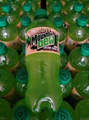 Mountain Dew Dirty Cream Soda  24 Pack- 20 Oz Bottles [Sealed Case]