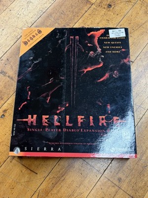 Diablo & Hellfire 2点セット　PCゲーム　CD-ROM Hellfire: Diablo Expansion Pack (PC, 1997) for sale online | eBay