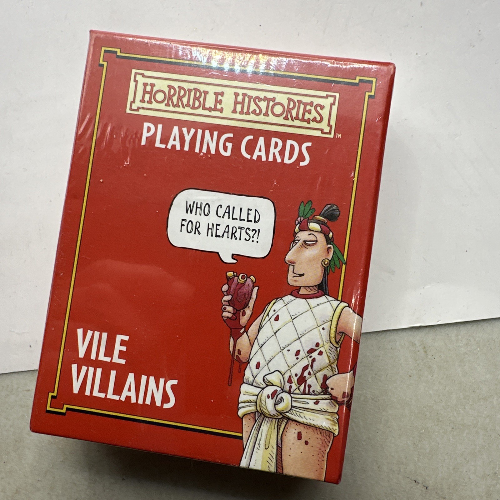 Horrible Histories Playing Cards - Vile Villains