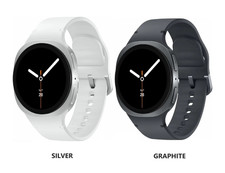 Samsung Galaxy Watch 8 LTE UNLOCKED 40mm Smartwatch Graphite / Silver Open Box