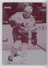 2025-26 Upper Deck Fleer Ultra SP Printing Plate Magenta 1/1 Quinn Hughes #114
