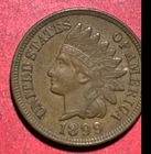 1899 US Indian Head Cent! XF! SHARP! Old US Coin!