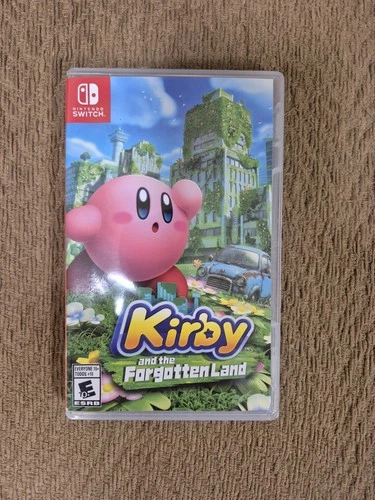 Kirby And The Forgotten Land - Nintendo Switch 2022 - COMPLETE CIB Tested