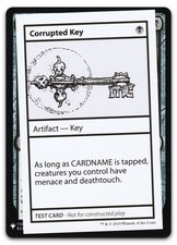 Corrupted Key (NM) Mystery Booster CMB1 Magic MTG