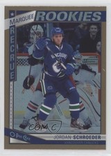 2013-14 O-Pee-Chee Marquee Rookies Rainbow Foil Jordan Schroeder #583 n4s