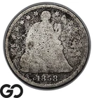 1858-O Seated Liberty Half Dime