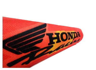Rote Honda Racing Stoßdämpferabdeckungen TRX 450R/ER TRX450 450R Set 3 NEU